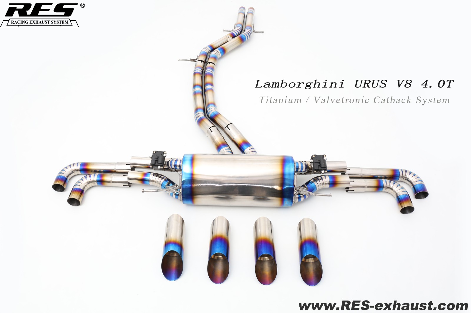 Lamborghini URUS V8 4.0T Titanium / Valvetronic Catback System