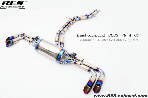 Lamborghini URUS V8 4.0T Titanium / Valvetronic Catback System