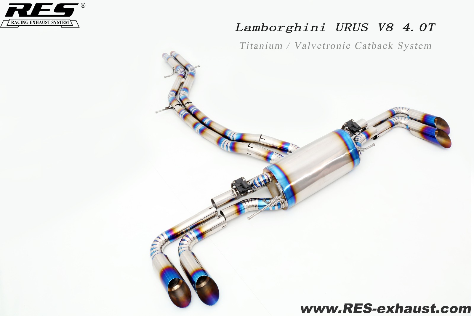 Lamborghini URUS V8 4.0T Titanium / Valvetronic Catback System