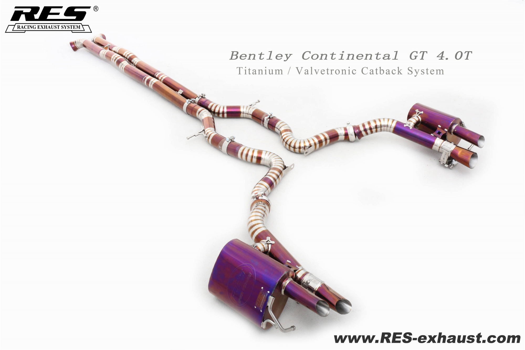 Bentley ContinentalGT 4.OT Titanium / Valvetronic Catback System