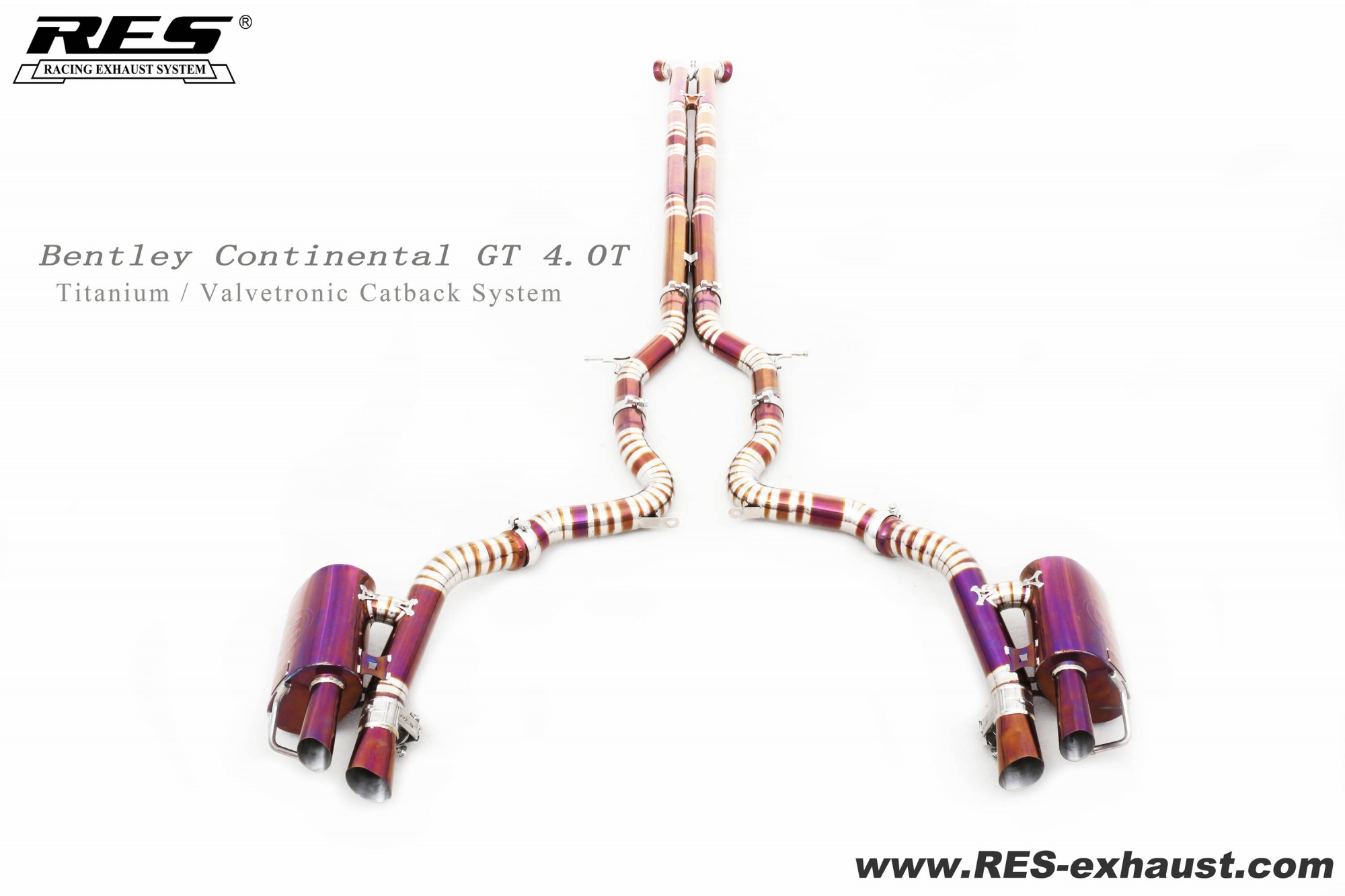 Bentley ContinentalGT 4.OT Titanium / Valvetronic Catback System