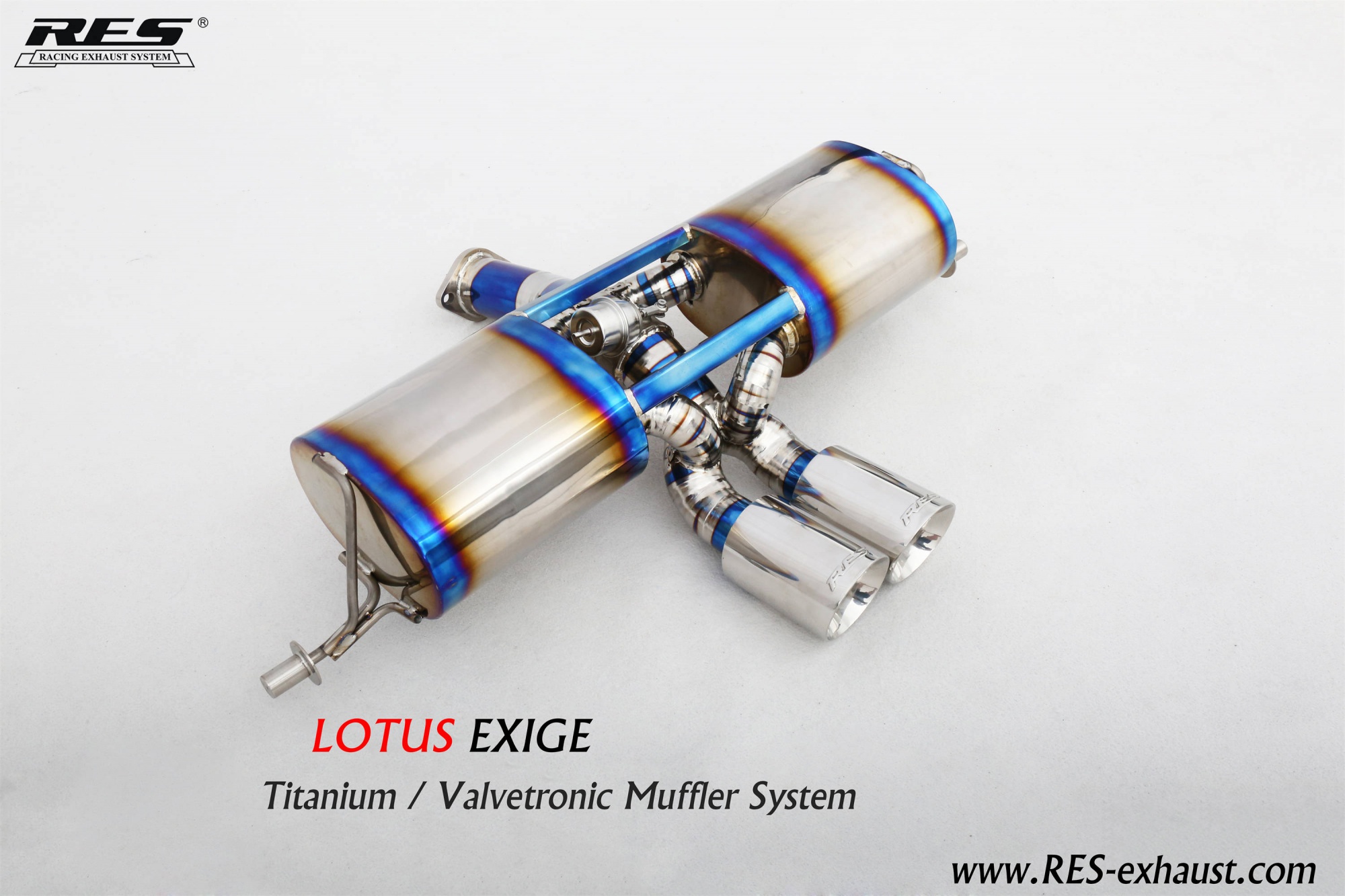 Lotus Exige Titanium / Valvetronic Muffler Systen