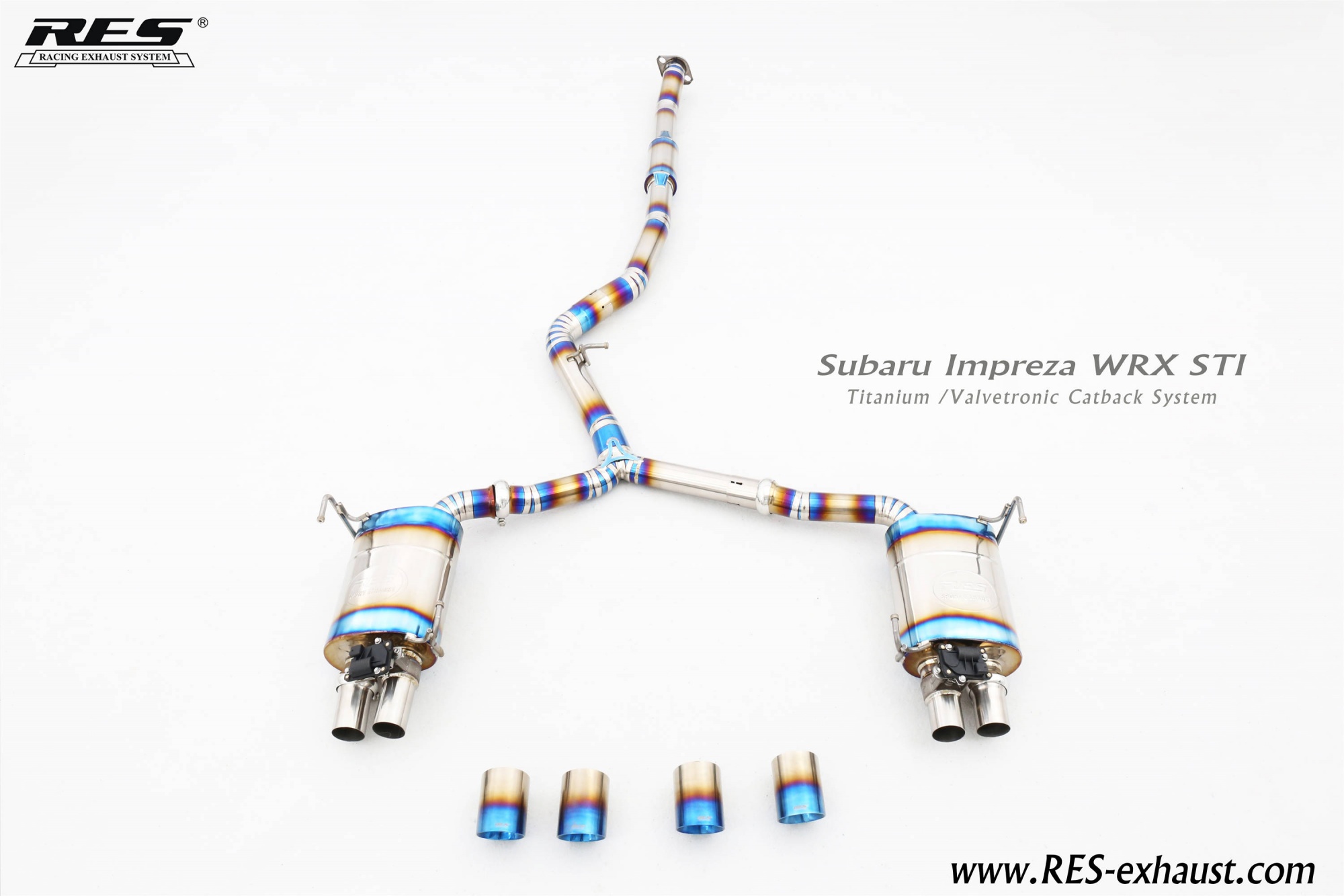 Subaru Impreza WRX STI 2014-2021 Titanium /Valvetronic Catback System