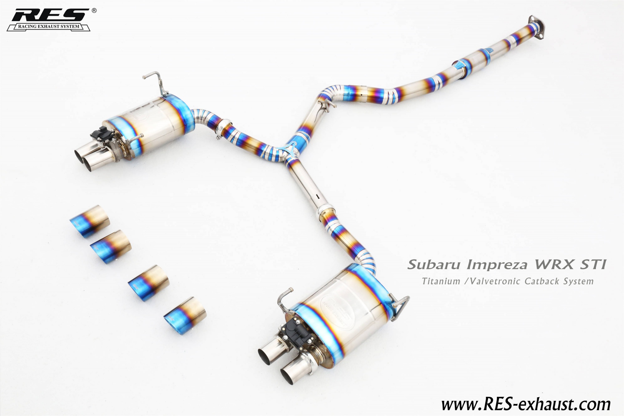 Subaru Impreza WRX STI 2014-2021 Titanium /Valvetronic Catback System