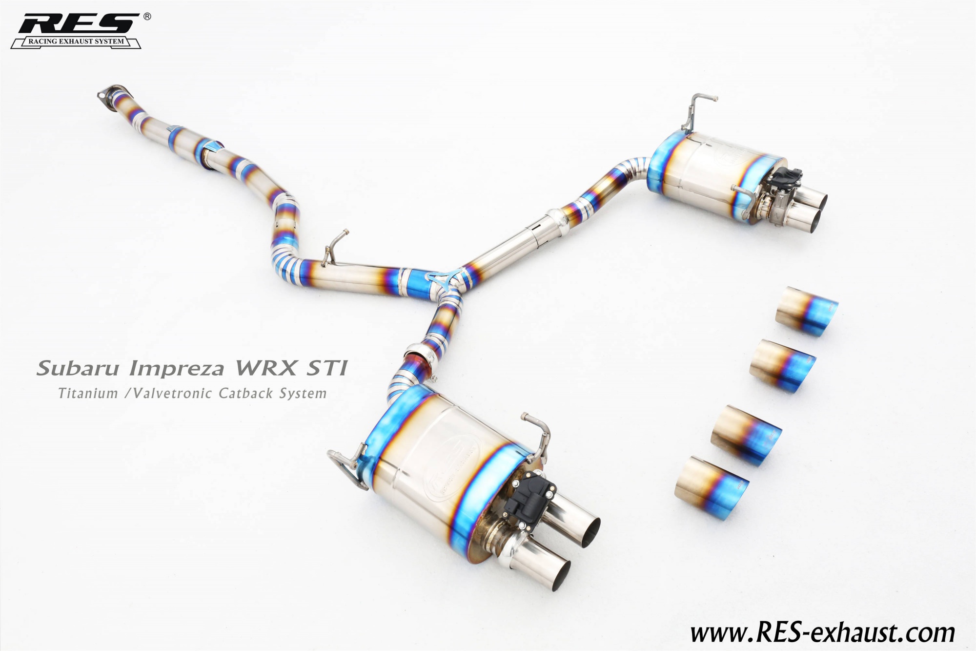 Subaru Impreza WRX STI 2014-2021 Titanium /Valvetronic Catback System