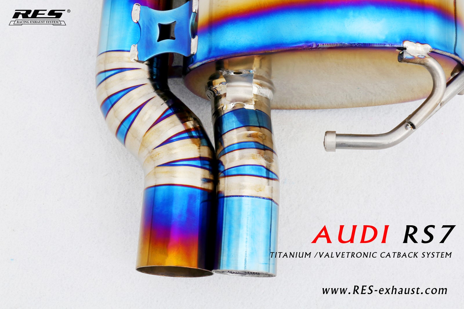 AUDI RS6 C7 Titanium / Valvetronic Catback System
