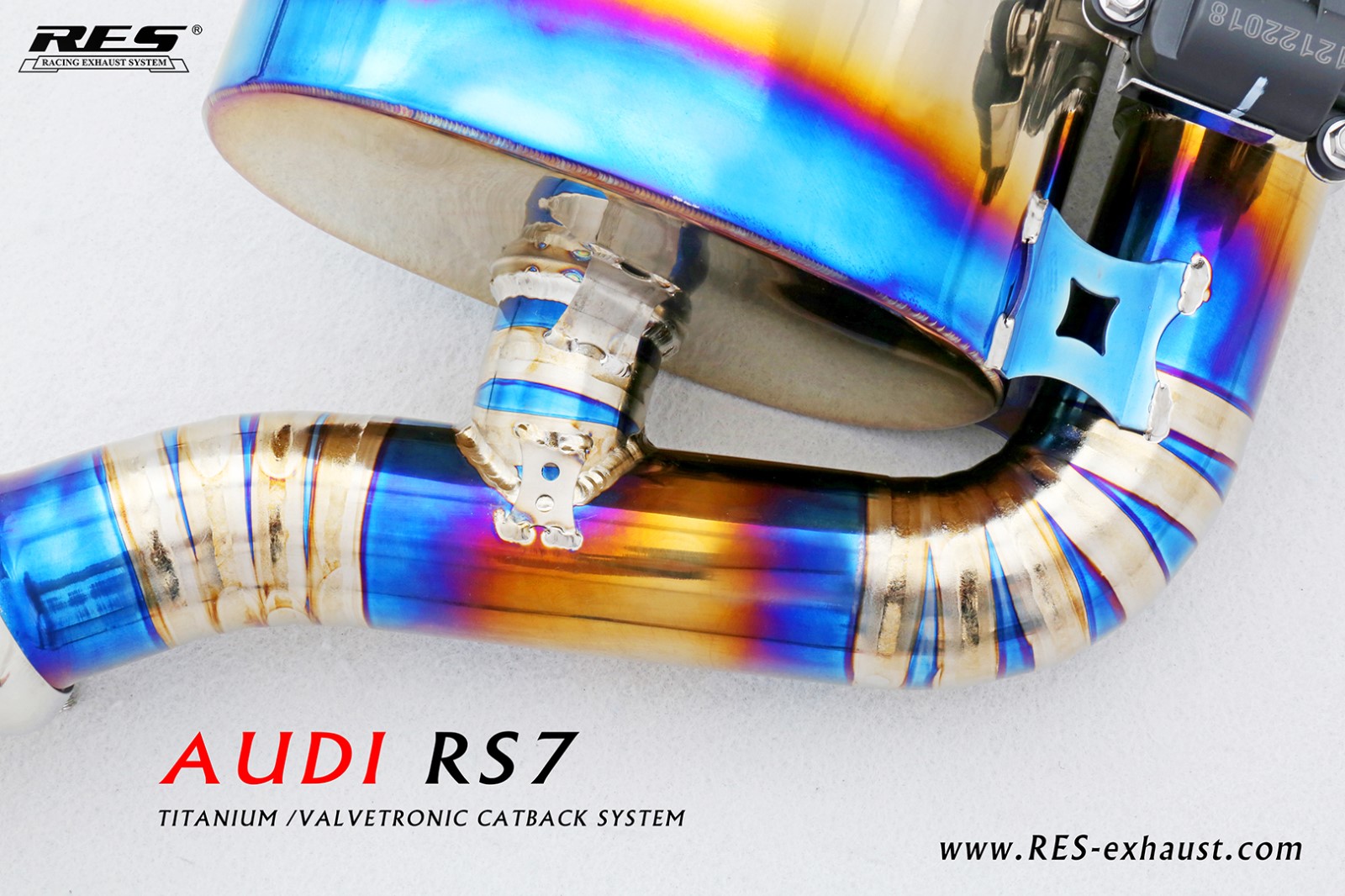 AUDI RS6 C7 Titanium / Valvetronic Catback System