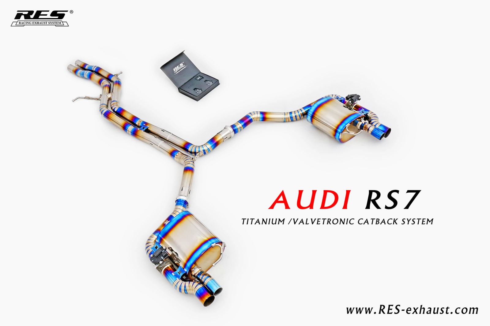 AUDI RS6 C7 Titanium / Valvetronic Catback System