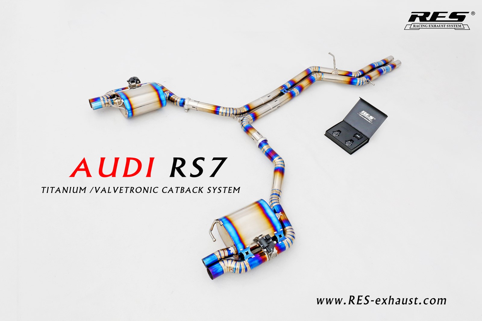 AUDI RS6 C7 Titanium / Valvetronic Catback System