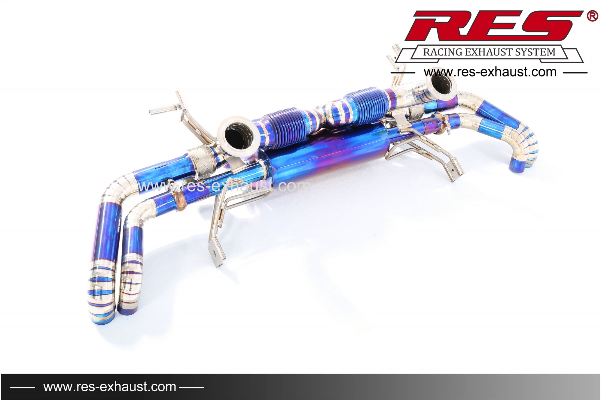 Titanium  Valvetronic Muffler System