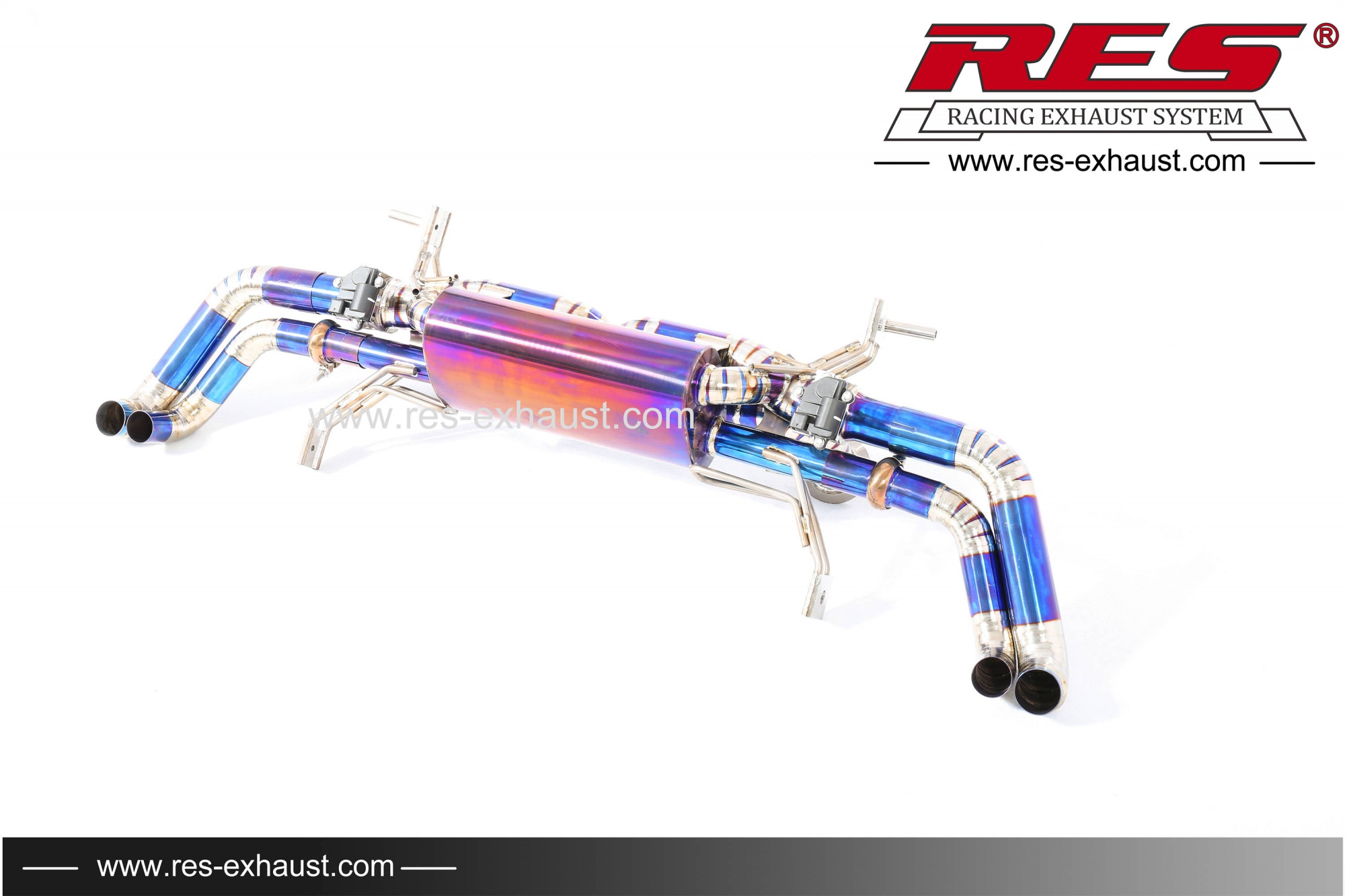 Titanium  Valvetronic Muffler System