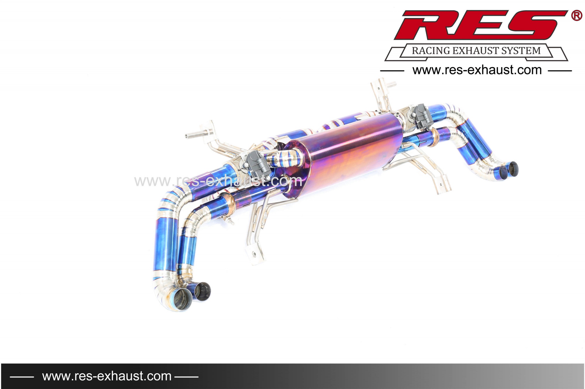 Titanium  Valvetronic Muffler System