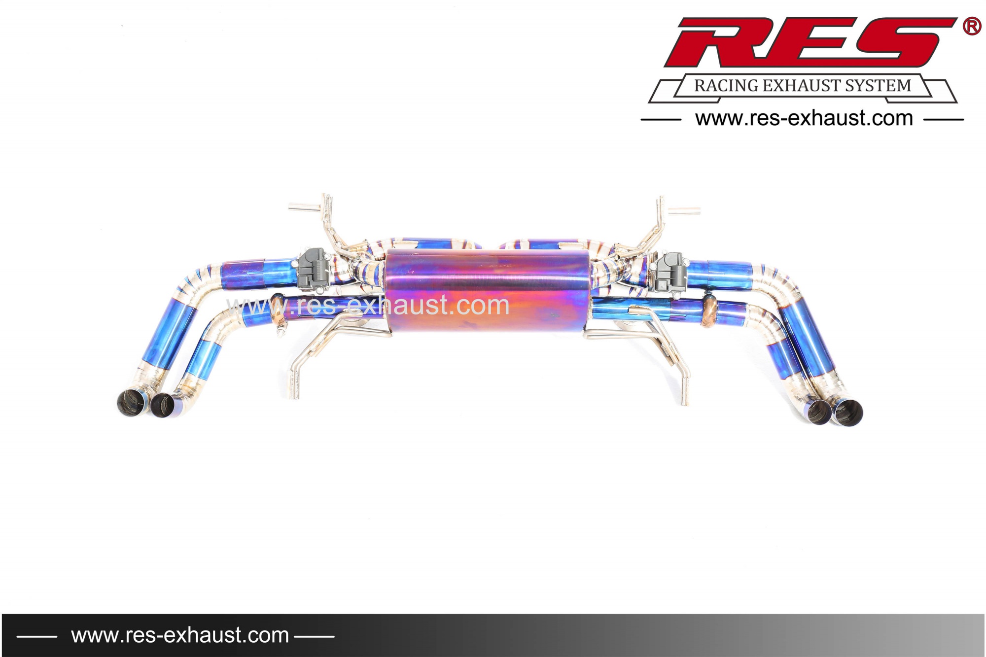 Titanium  Valvetronic Muffler System