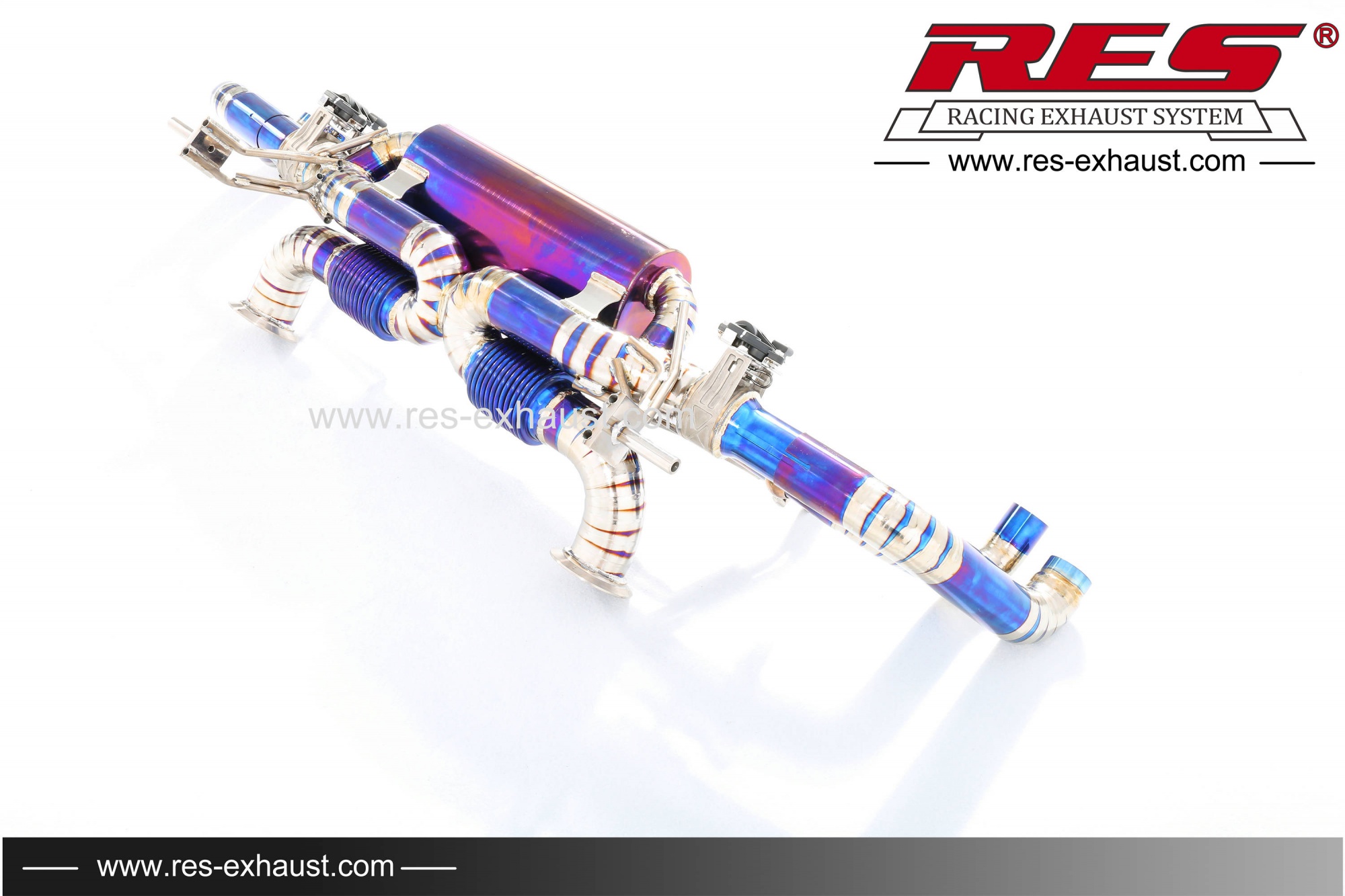 Titanium  Valvetronic Muffler System