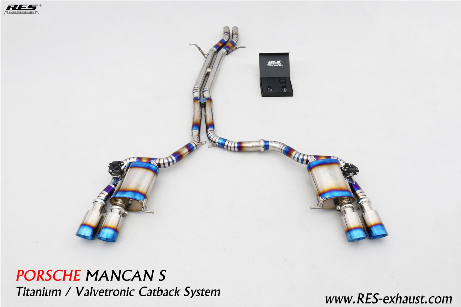 Porsche Macan S 2014-2017 Titanium / Valvetronic Catback System