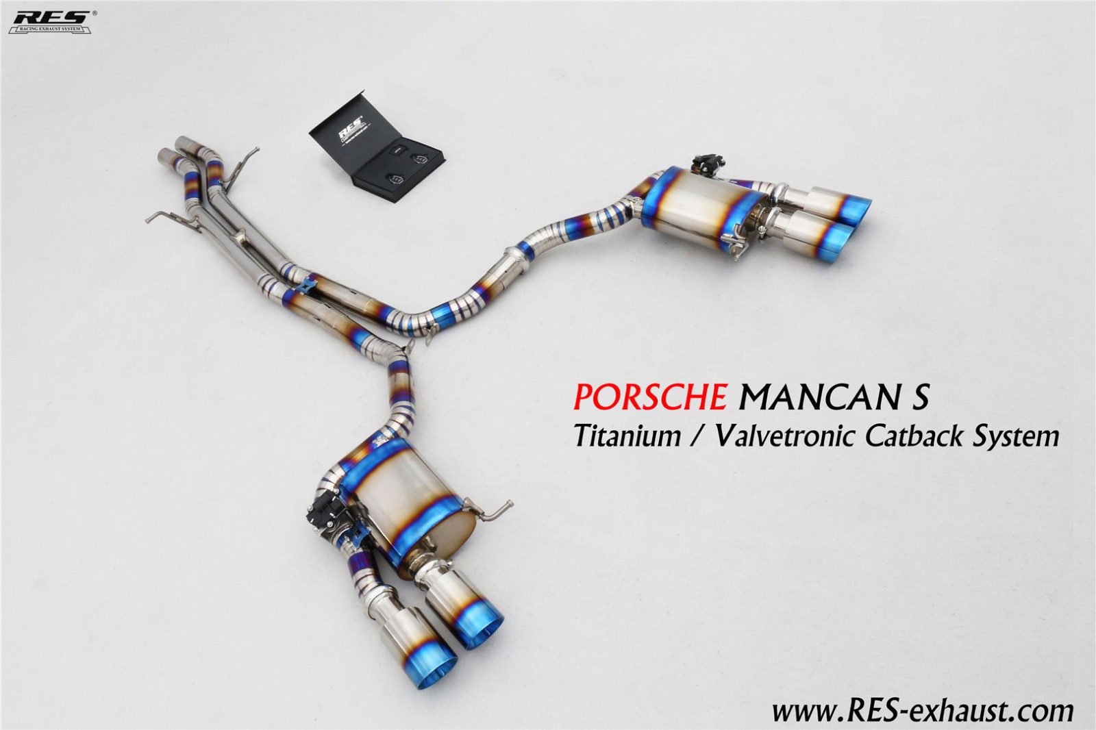 Porsche Macan S 2014-2017 Titanium / Valvetronic Catback System