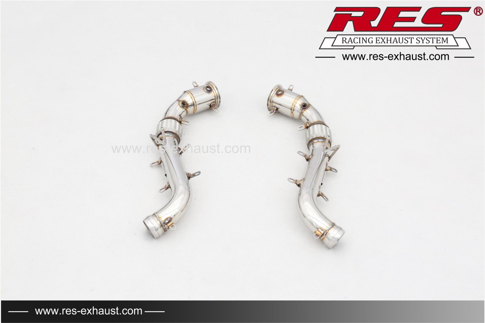 Mclaren 540C/570G/570S All SS304 / Decat （Catless） Downpipe