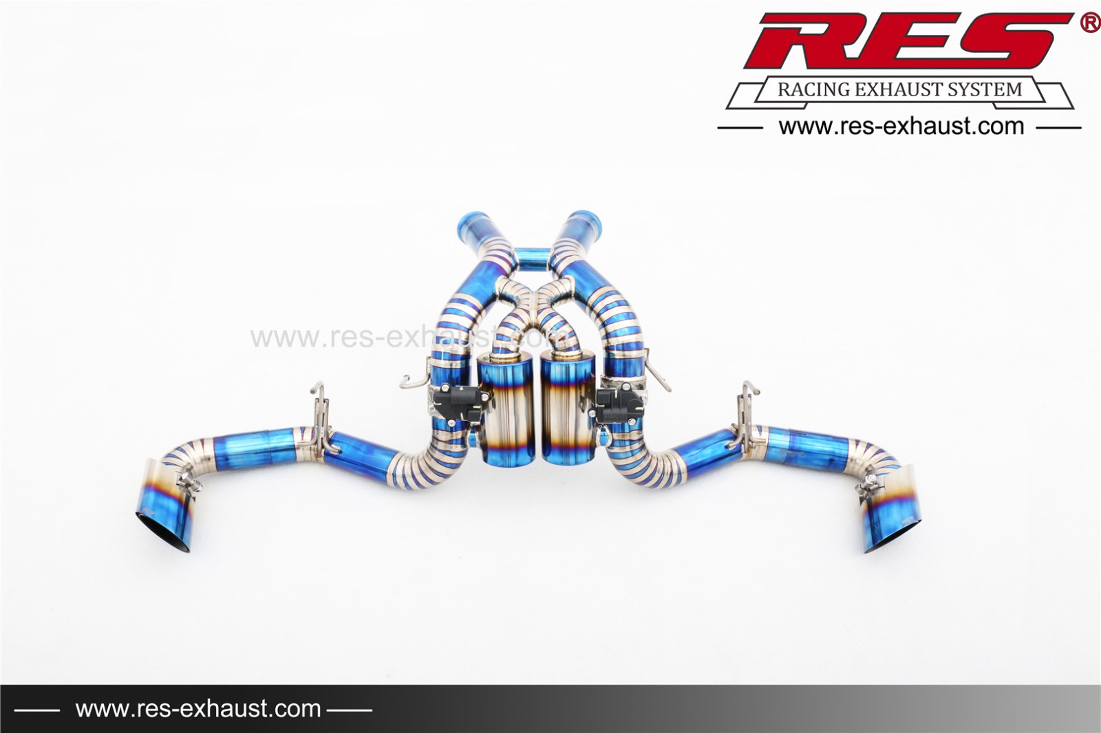 Mclaren 540C/570G/570S Titanium / Valvetronic Muffler System