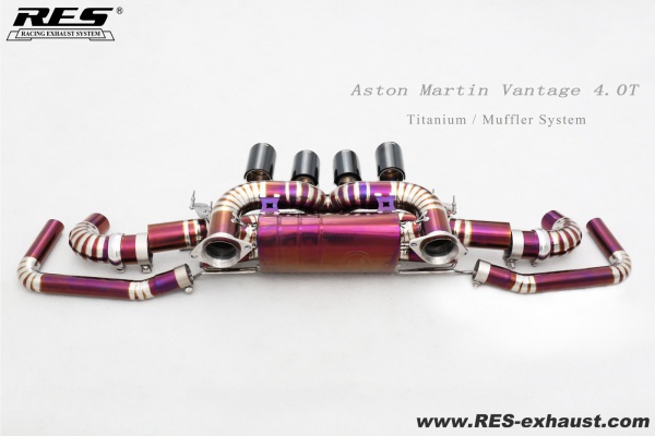 Aston Martin Vantage 4.0T Titanium / Valvetronic Catback System