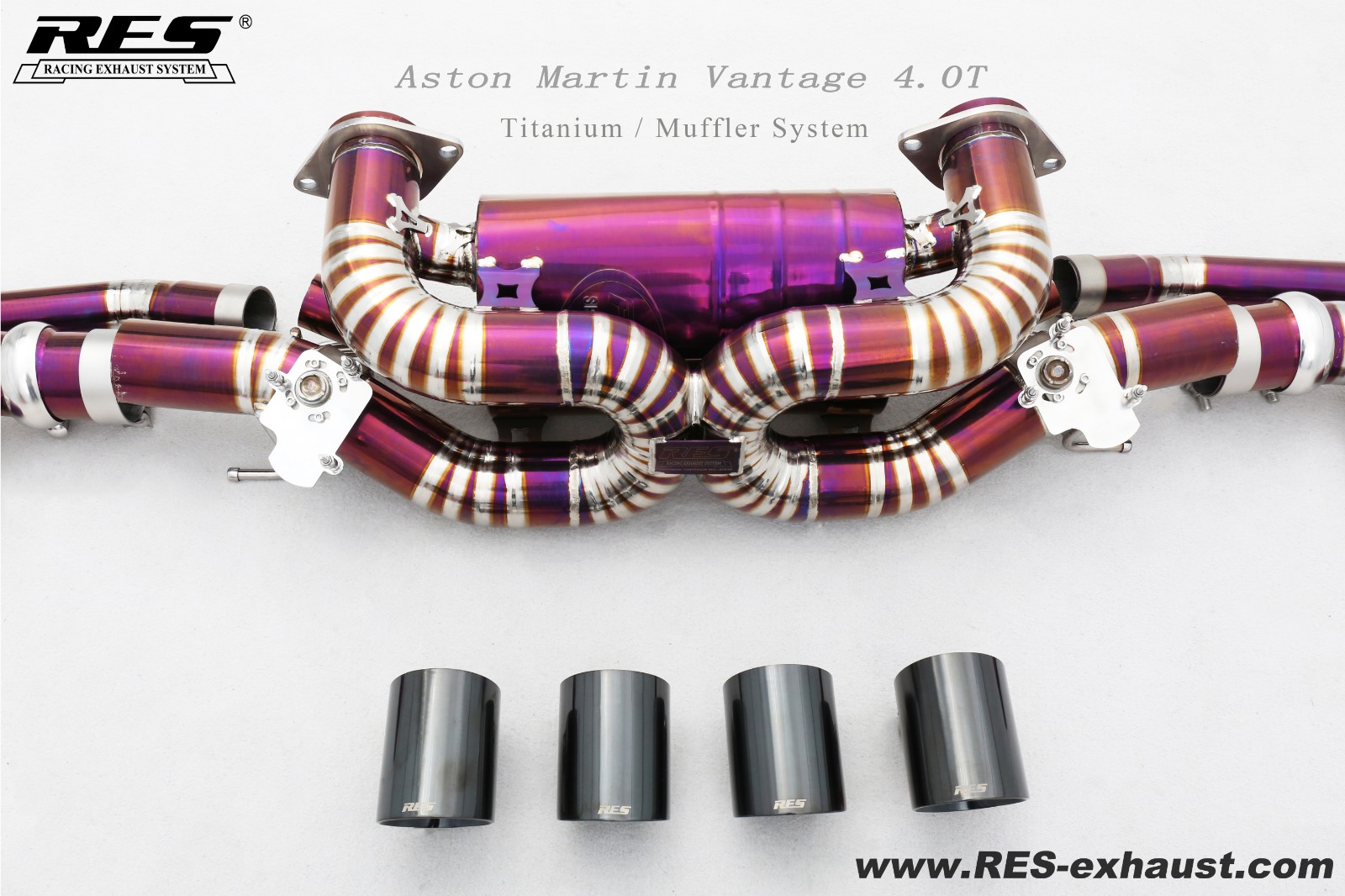 Aston Martin Vantage 4.0T Titanium / Valvetronic Catback System