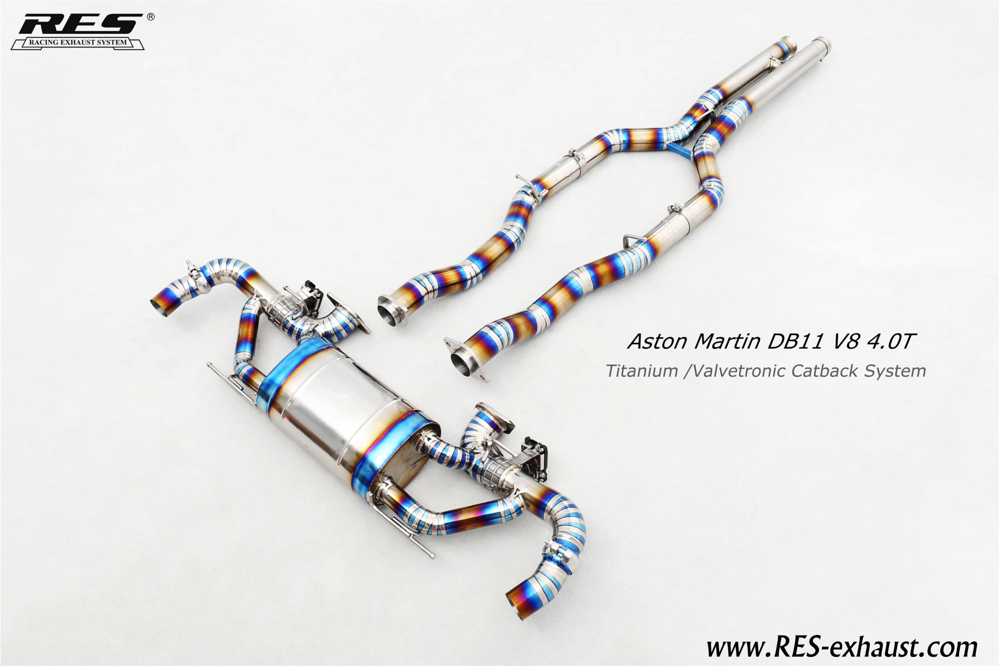 Aston Martin DB11 V8 4.0T Titanium /Valvetronic Catback System