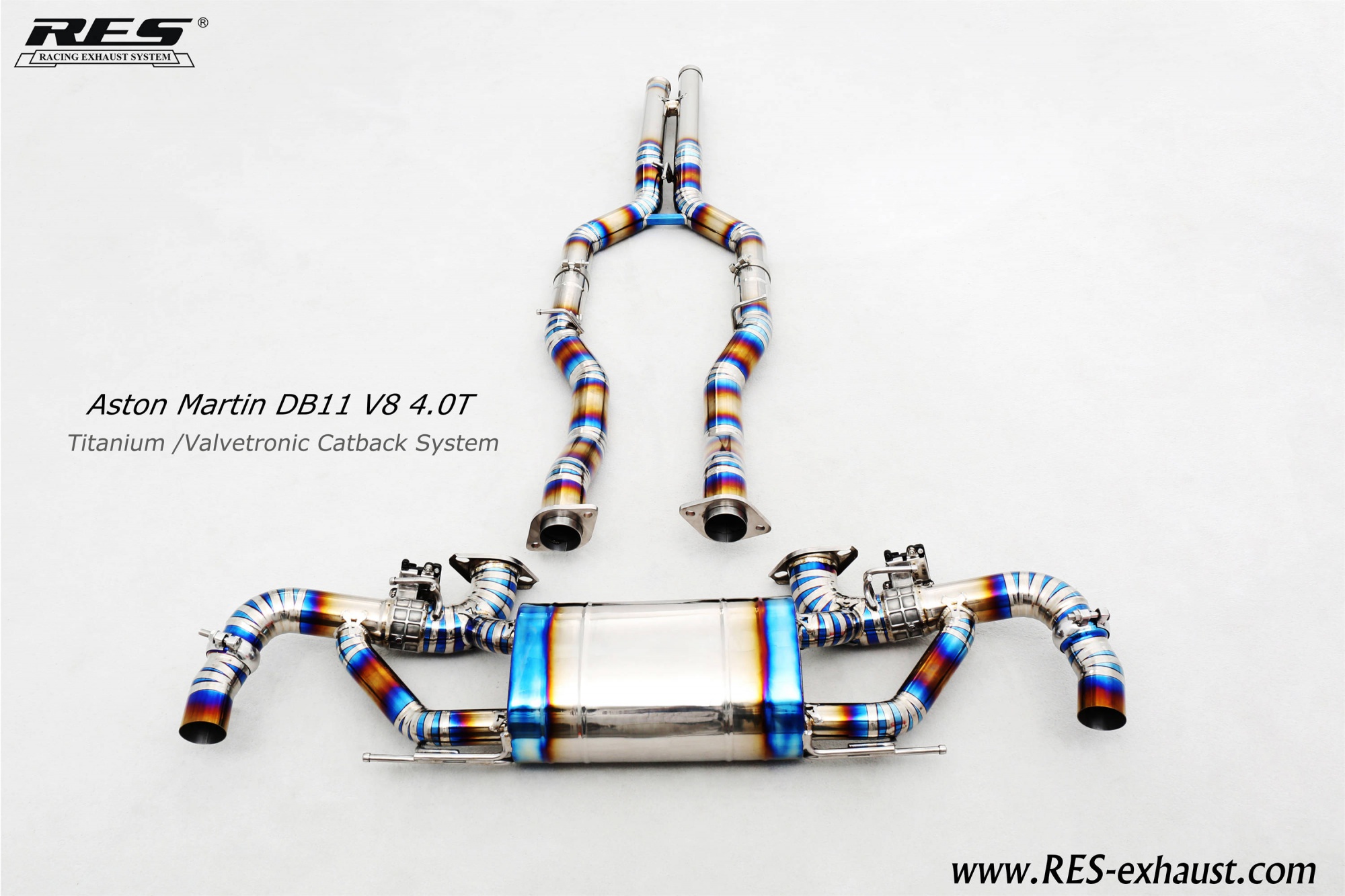Aston Martin DB11 V8 4.0T Titanium /Valvetronic Catback System