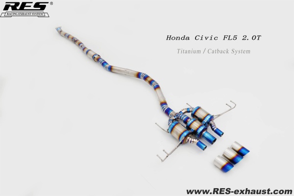 Honda Civic Type-R FL5 Titanium / Catback System