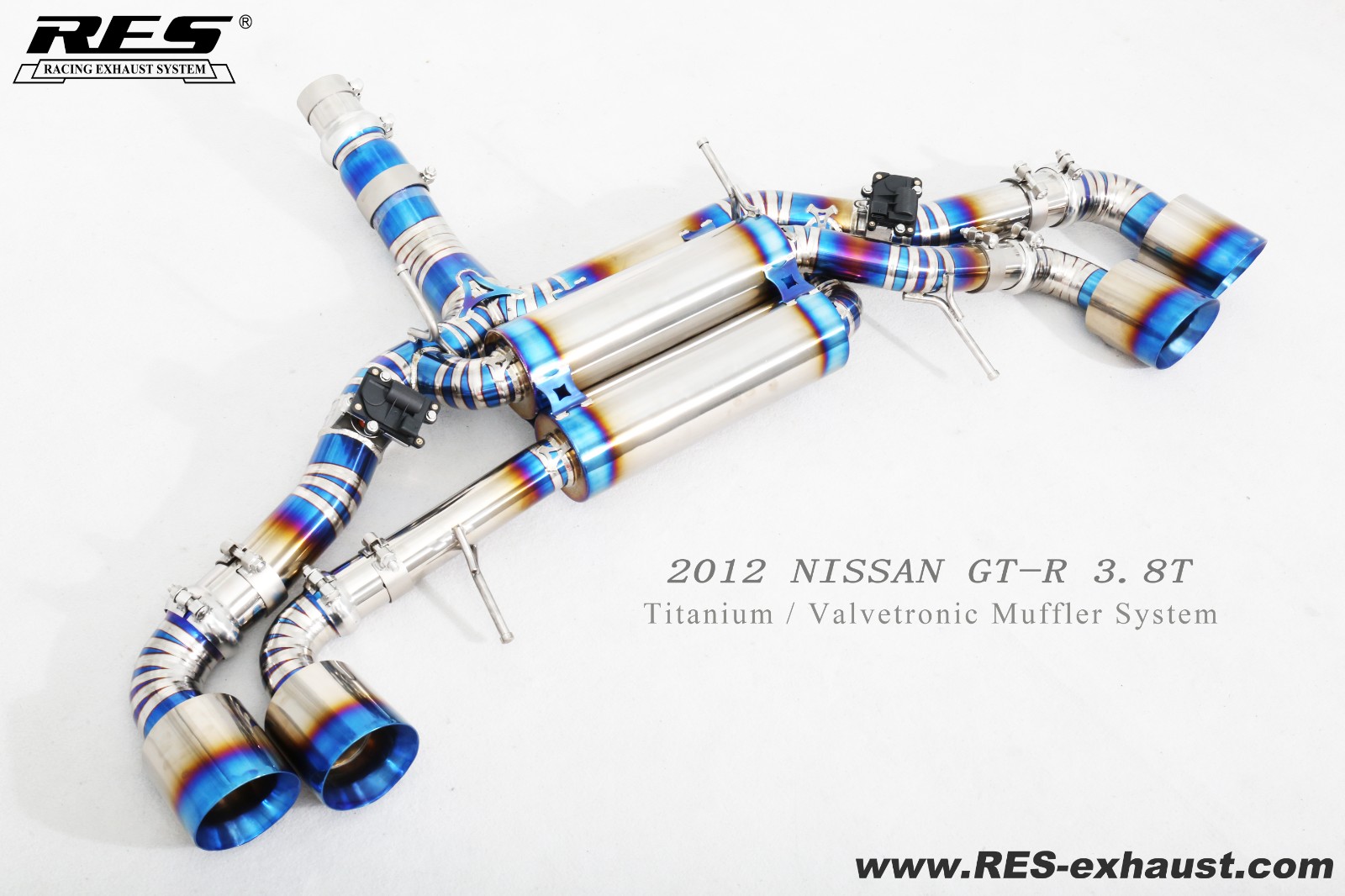 Nissan GT-R Titanium / Valvetronic Muffler System
