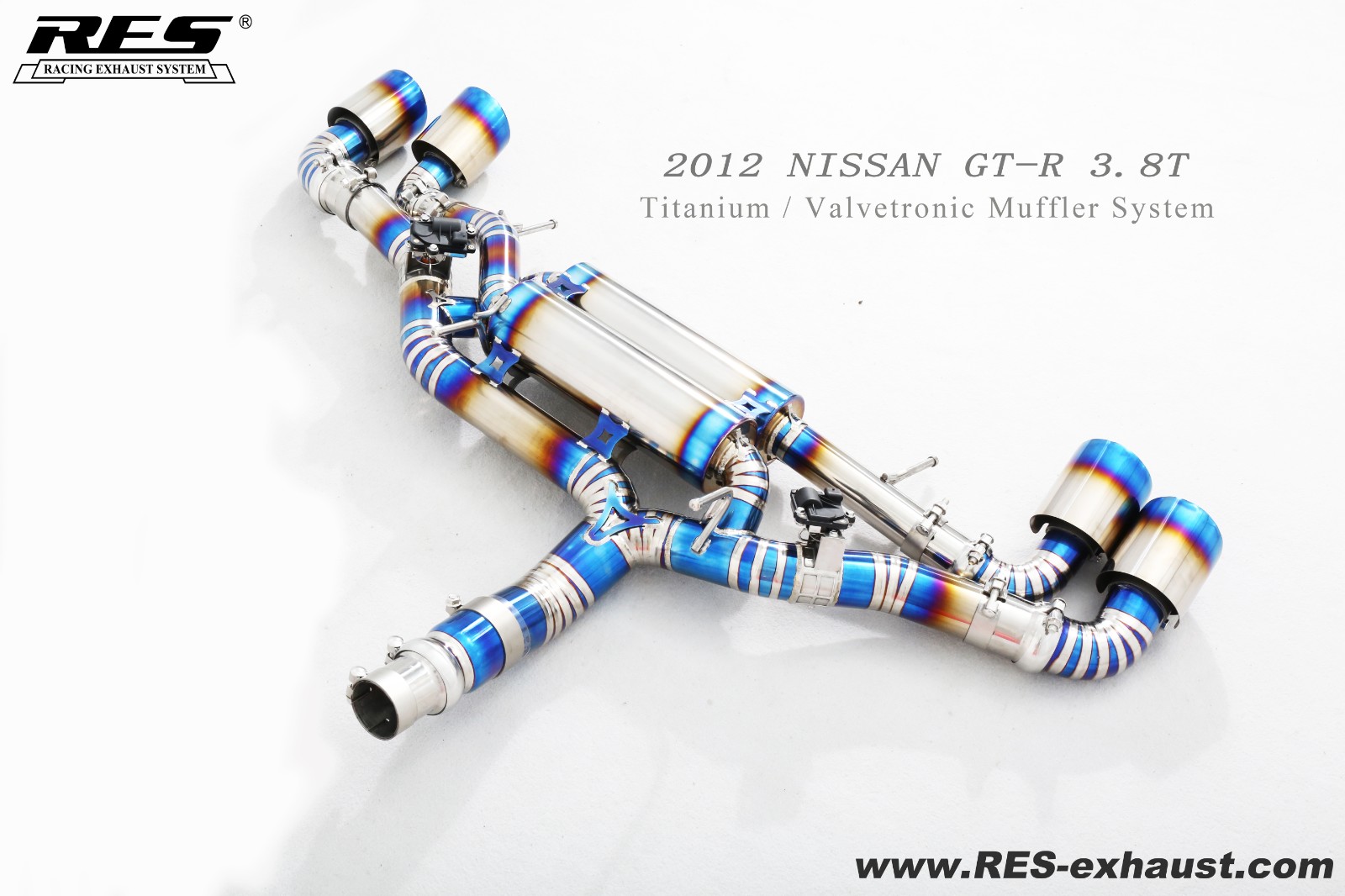 Nissan GT-R Titanium / Valvetronic Muffler System