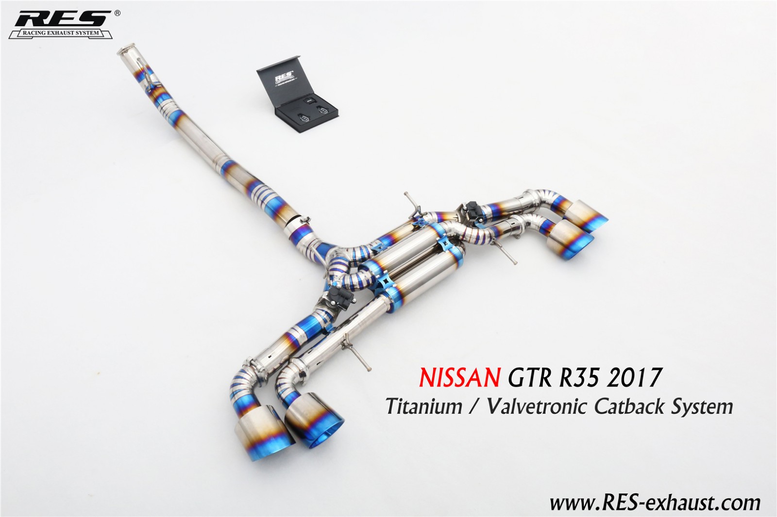 Nissan GT-R  Titanium / Valvetronic Catback System