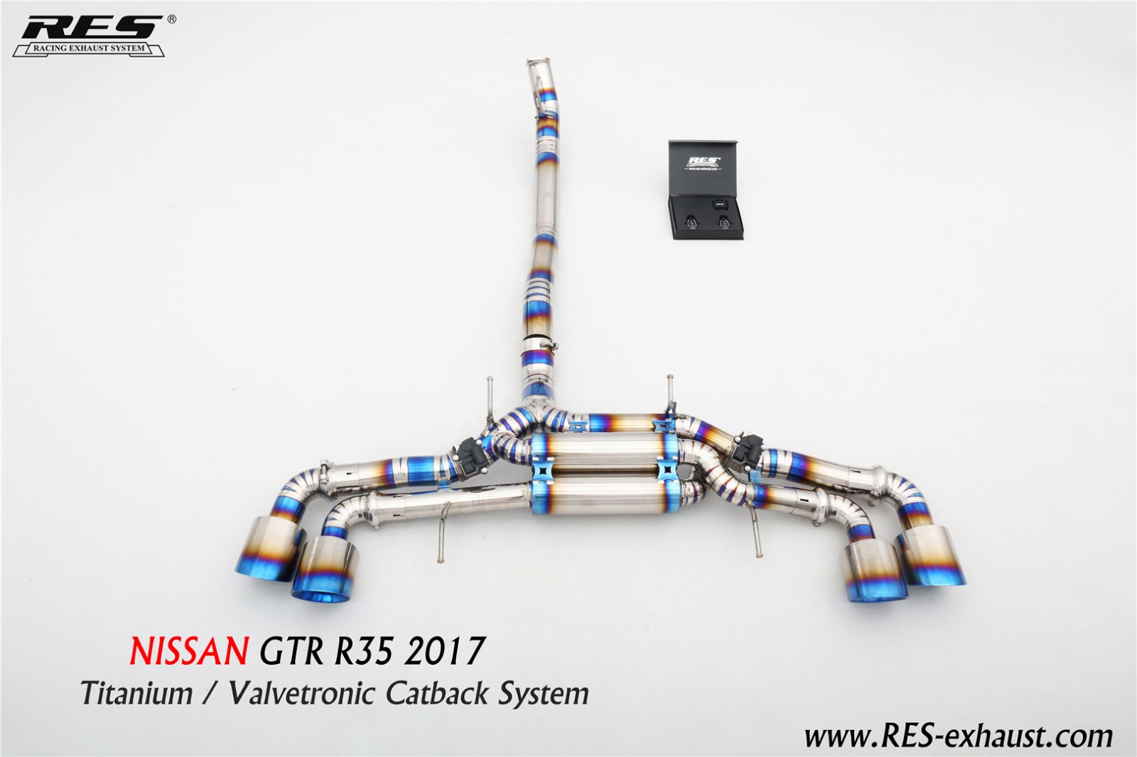 Nissan GT-R  Titanium / Valvetronic Catback System