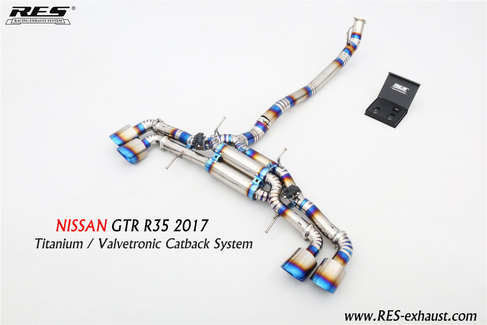 Nissan GT-R  Titanium / Valvetronic Catback System