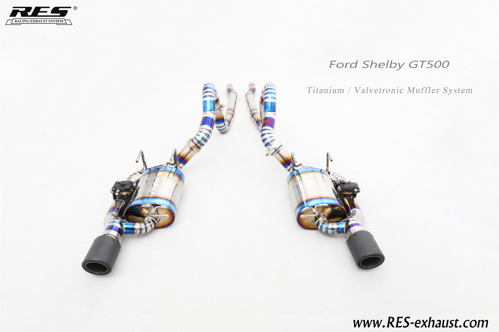 Ford Mustang GT500 Titanium / Valvetronic Catback System