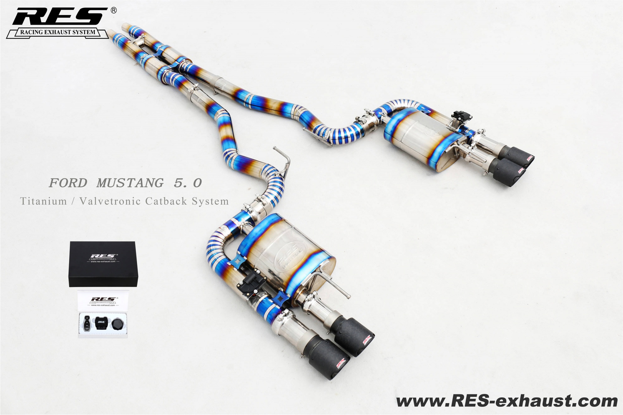 Ford Mustang 5.0L Titanium / Valvetronic Catback System