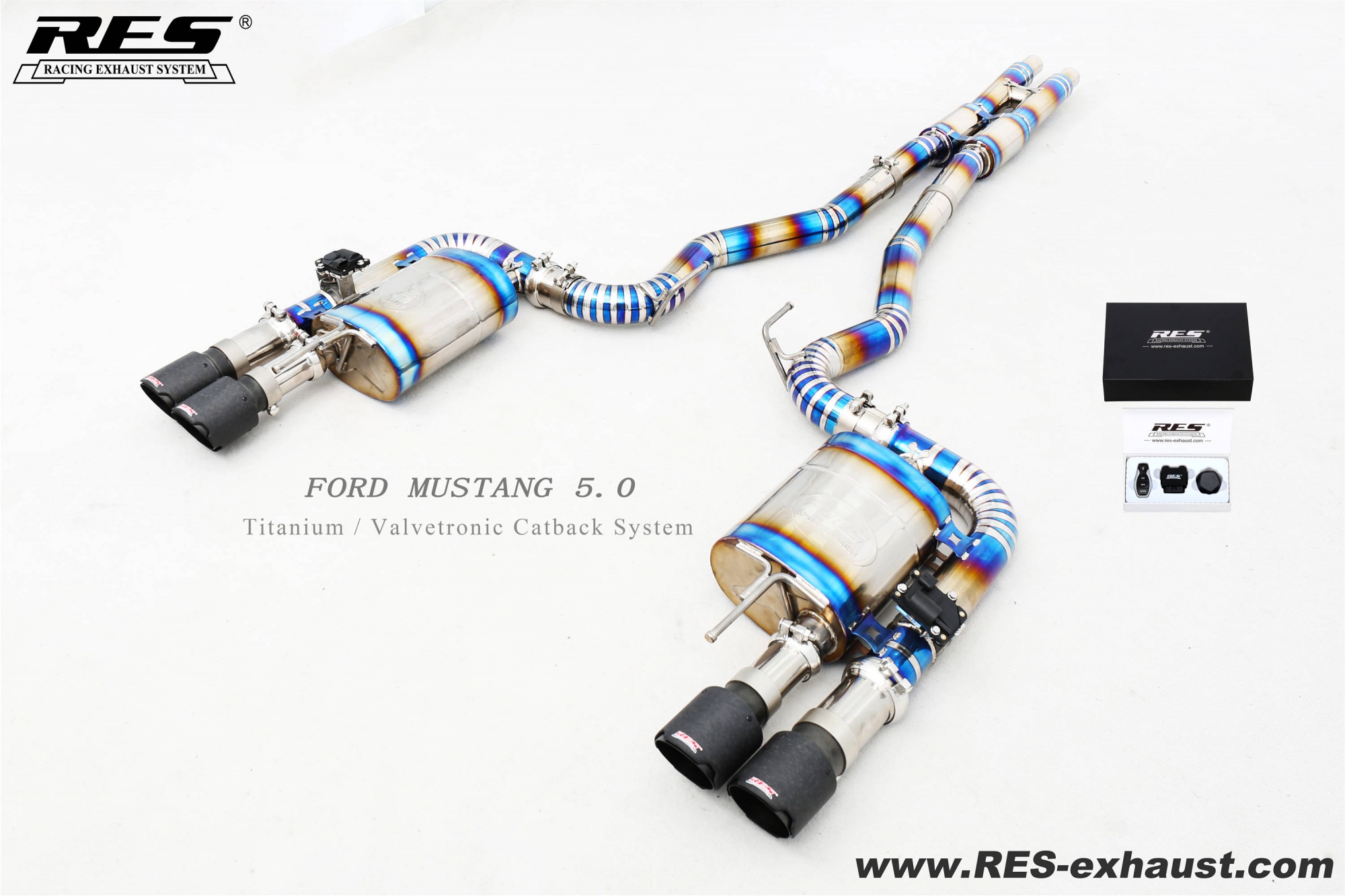 Ford Mustang 5.0L Titanium / Valvetronic Catback System