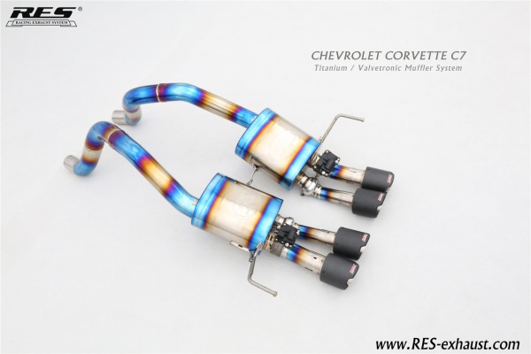 Chevrolet Corvette C7 Titanium / Valvetronic Muffler System