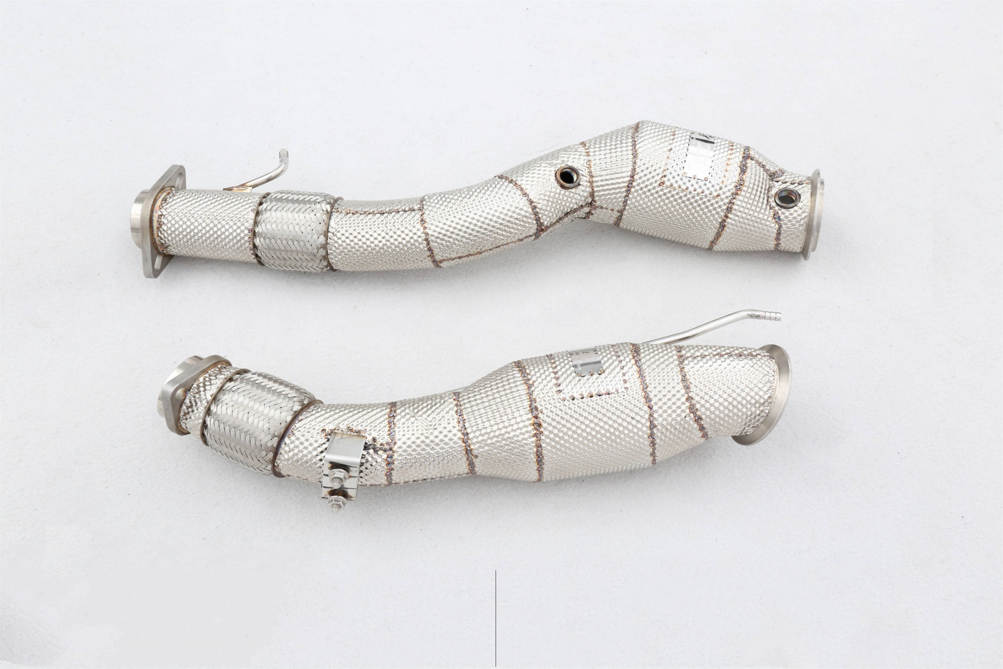 BMW X4M F98 All SS304 / Cat Downpipe With Heat Shield
