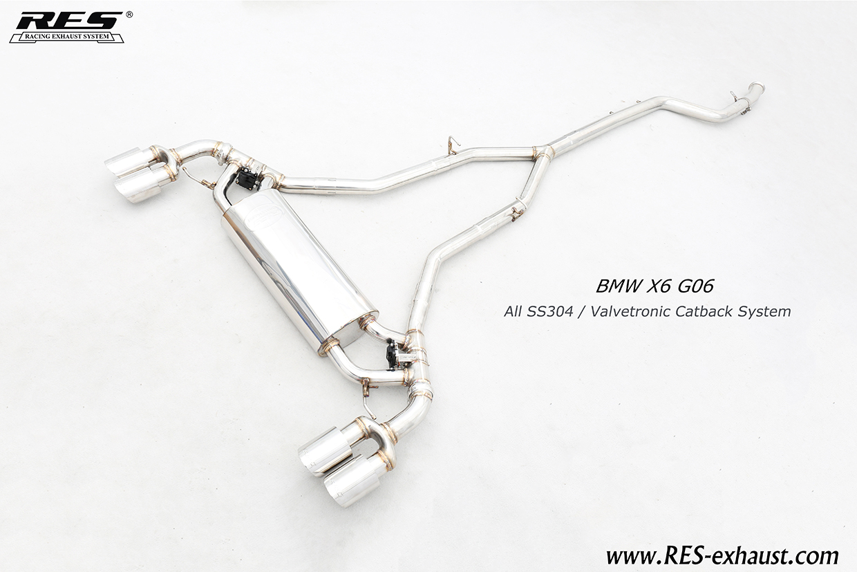 BMW X6 G06 All SS304 / Valvetronic Catback System