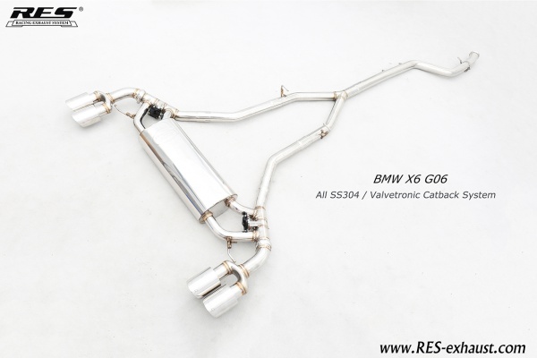 BMW X6 G06 All SS304 / Valvetronic Catback System