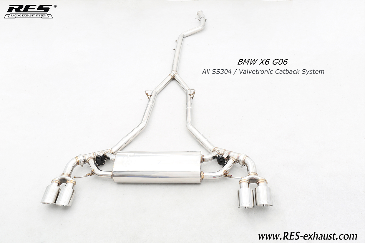 BMW X6 G06 All SS304 / Valvetronic Catback System