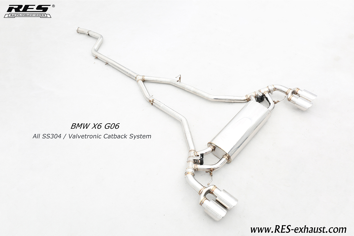 BMW X6 G06 All SS304 / Valvetronic Catback System