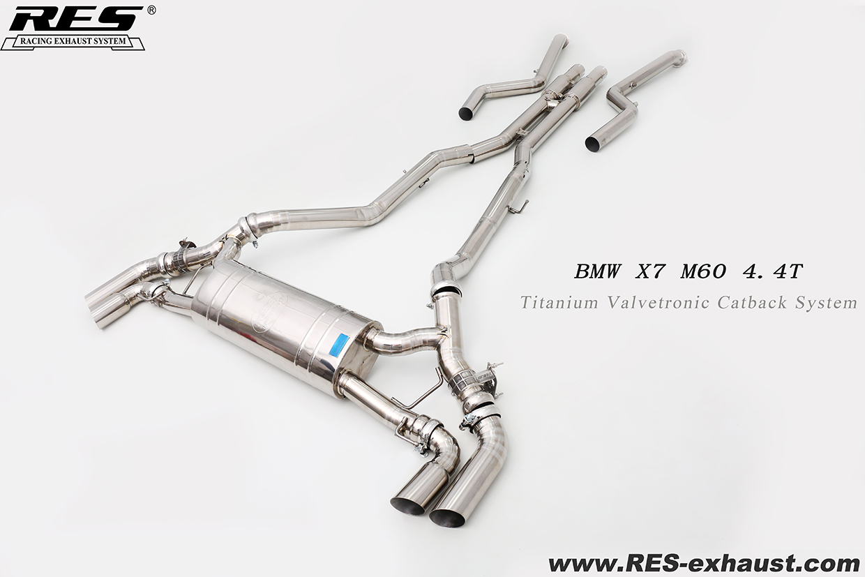 BMW X7 G07 M60i Titanium / Valvetronic Catback System