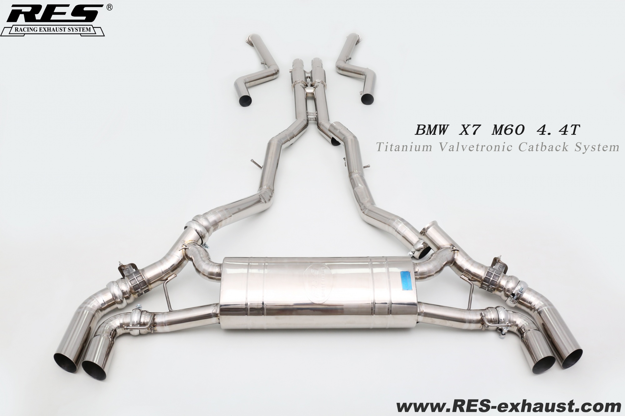 BMW X7 G07 M60i Titanium / Valvetronic Catback System