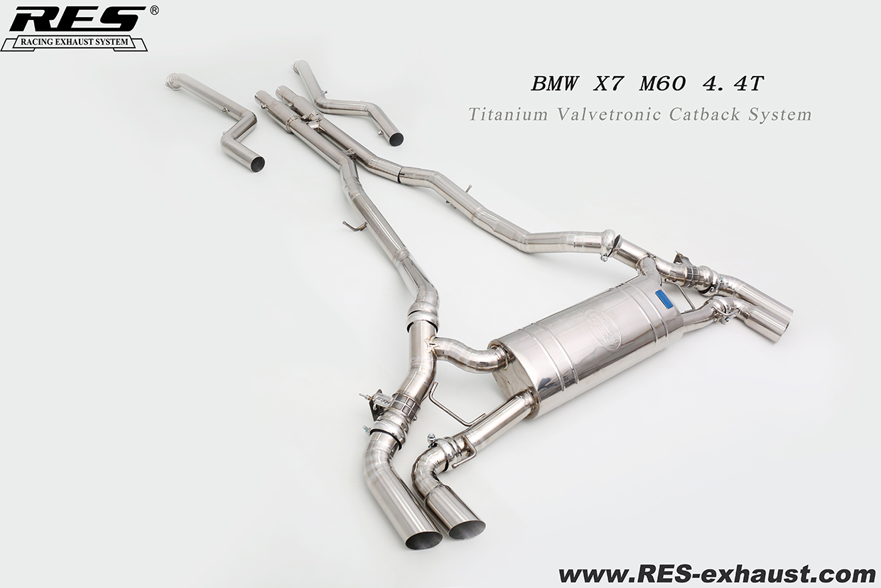 BMW X7 G07 M60i Titanium / Valvetronic Catback System