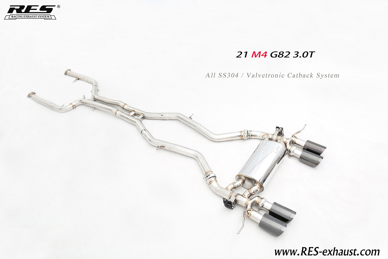 BMW M4 G82 All SS304 / Valvetronic Catback System