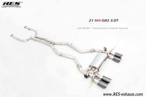 BMW M4 G82 All SS304 / Valvetronic Catback System