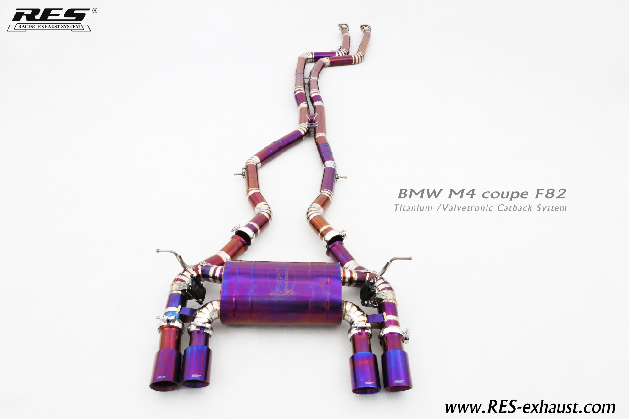 BMW M4 F82 Titanium / Valvetronic Catback System