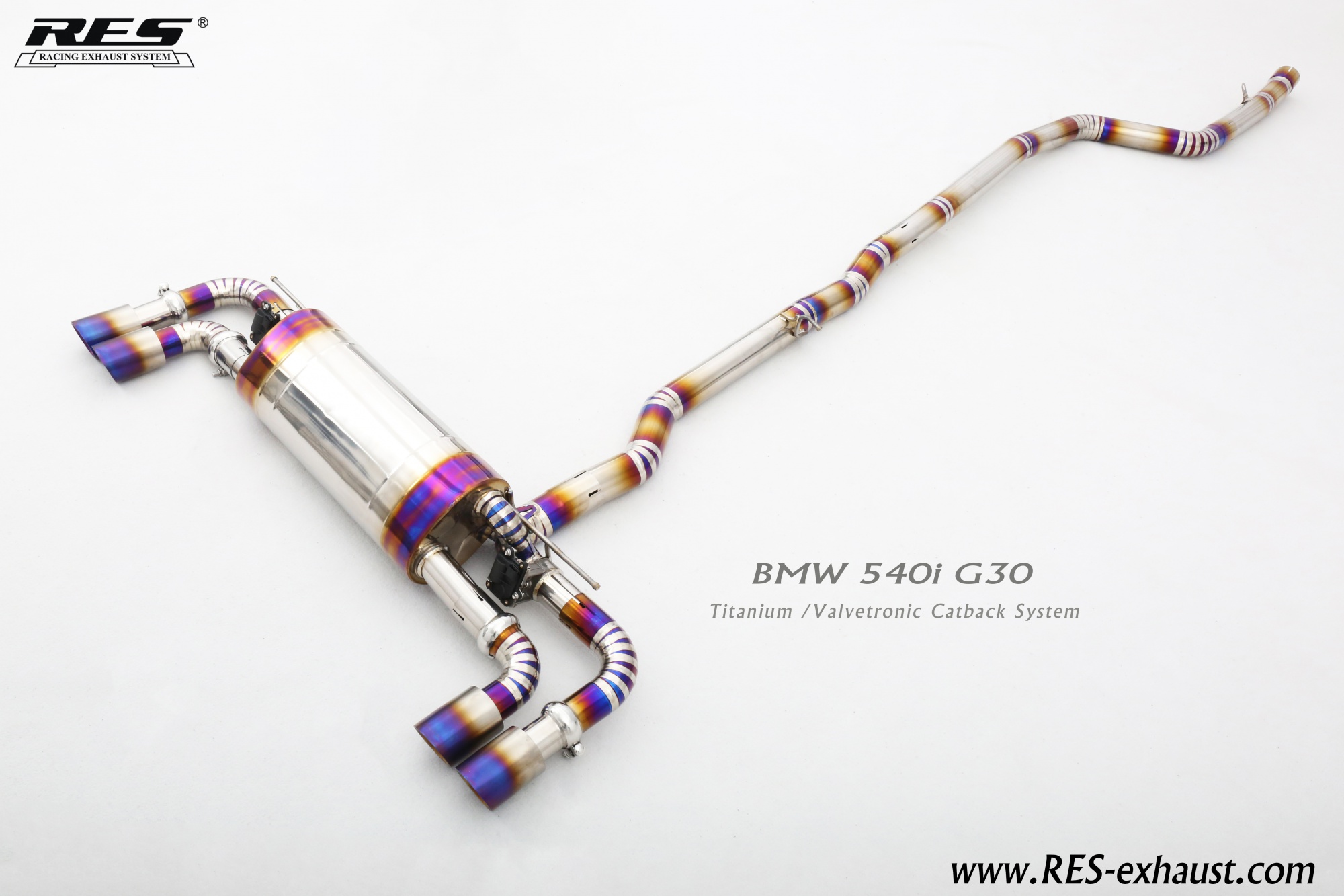 BMW 540i G30 Titanium / Valvetronic Catback System