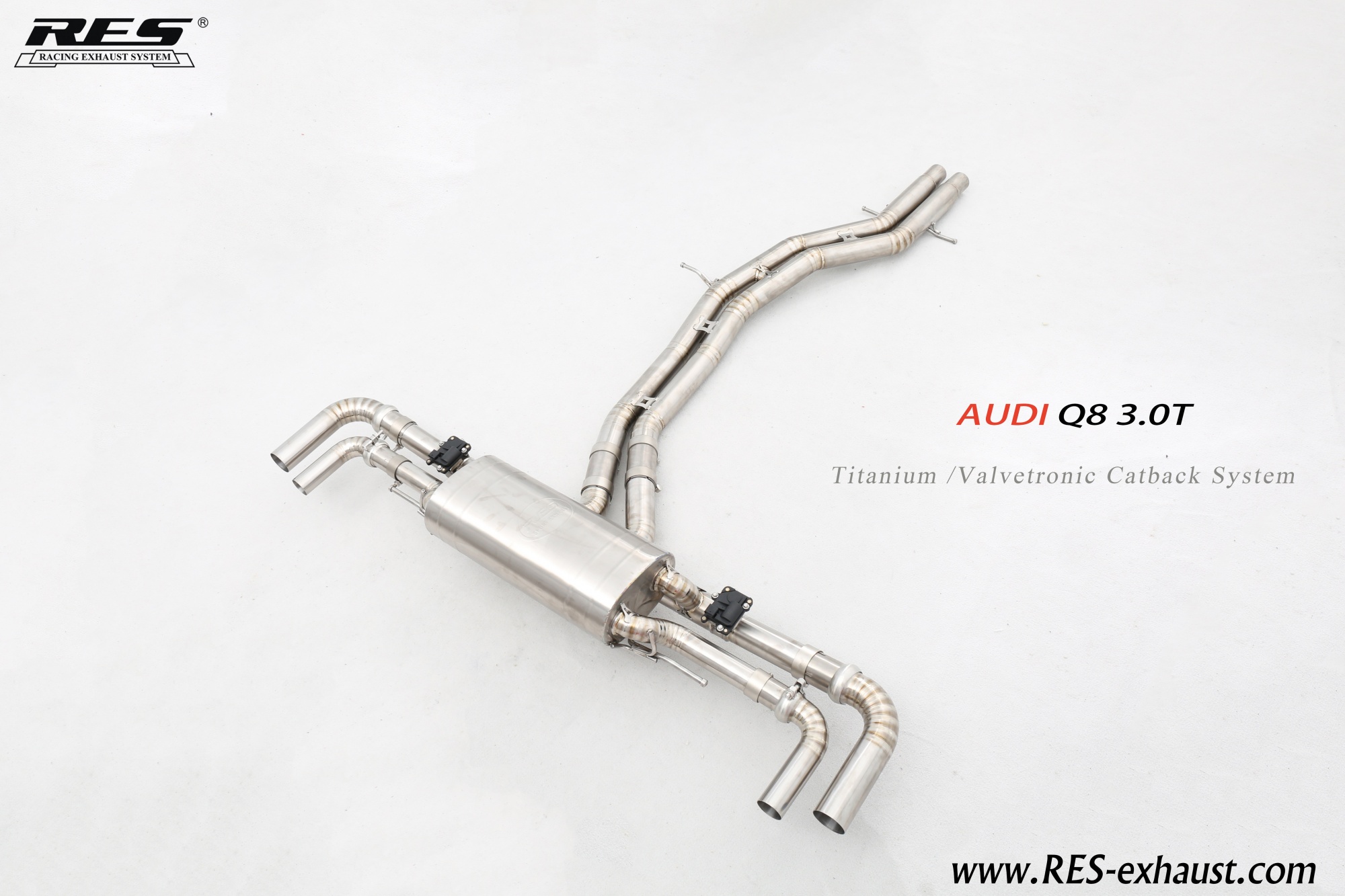 Audi Q8 Titanium / Valvetronic Catback System