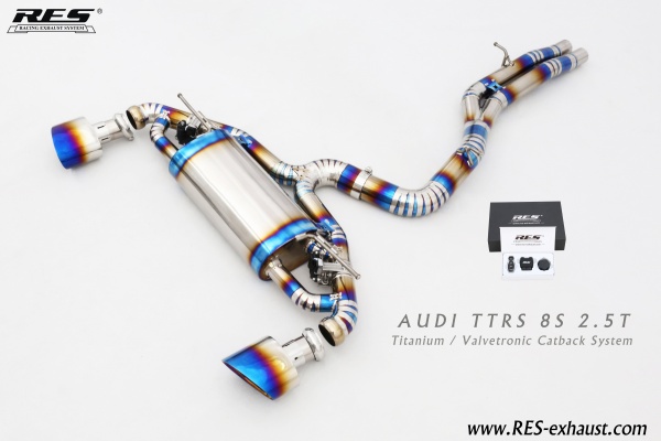 Audi TTRS Titanium / Valvetronic Catback System